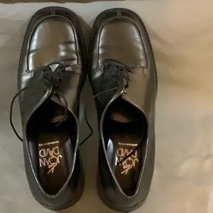 Gorgeous silver leather shoes